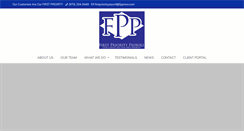 Desktop Screenshot of firstprioritypayroll.com