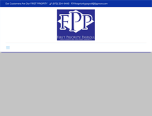 Tablet Screenshot of firstprioritypayroll.com